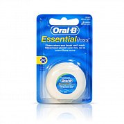 Oral-B Зубная нить Essential Floss вощеная мятная 50 м