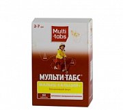 Мульти-Табс Малыш Са таблетки, вкус банан 60 шт