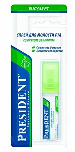 PresiDENT Спрей для полости рта эвкалипт 20 мл