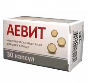 Аевит природная помощь капсулы 30 шт Аевит природная помощь капсулы 30 шт