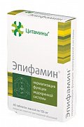 Эпифамин таблетки покрытые кишечнорастворимой оболочкой 10 мг 40 шт. Эпифамин таблетки покрытые кишечнорастворимой оболочкой 10 мг 40 шт.