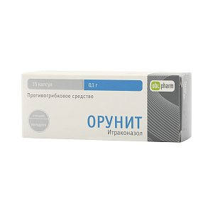 Орунит капсулы 100 мг 15 шт.