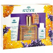 NuxeProdigieuseНабор:Кремдневной50мл,Сухоемасло50мл,Золотоемасло10мл,свеча