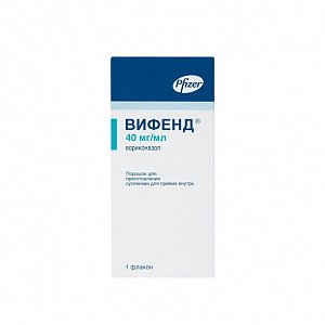 Вифенд порошок для приготовления суспензии для приема внутрь 40 мг/мл флакон 45 г