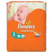Pampers Подгузники Sleep&Play 3-6 кг Mini 18 шт.