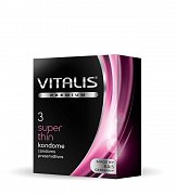Vitalis Презервативы Premium super thin супертонкие 3 шт. Vitalis Презервативы Premium super thin супертонкие 3 шт.