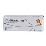 Клиндацин крем вагинальный 2% туба 20 г Клиндацин крем вагинальный 2% туба 20 г
