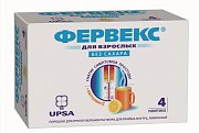 Фервекс порошок для приготовления раствора для приема внутрь пакетики 4 шт. лимон без сахара Фервекс