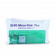 Шприц Micro-Fine+ инсулиновый U-40 1 мл 10 шт. игла 30G 8,0 мм Шприц Micro-Fine+ инсулиновый U-40 1 мл 10 шт. игла 30G 8,0 мм
