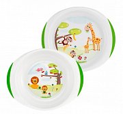 Chicco Набор детских тарелок 12м+