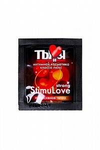 Интим Гель-лубрикант StimuLove strong стимулирующий 4 г Биоритм