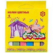 Каляка-Маляка Мелки цветные 6 шт.
