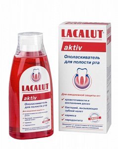 Lacalut Ополаскиватель Aktiv 300 мл