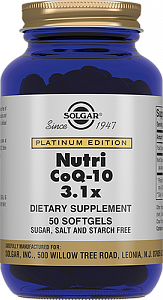 Solgar Нутрикоэнзим Q-10 c альфа-липоевой кислотой капсулы 60 шт. (БАД)