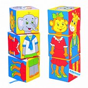 Мякиши Кубики Собираем по одежке