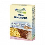 Fleur Alpine Каша молочная Три злака Organic 6 мес. 175 г