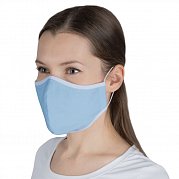 Маска защитная 3-х слойная многоразовая р.3 (55-58см) голубая Маска защитная 3-х слойная многоразовая р.3 (55-58см) голубая