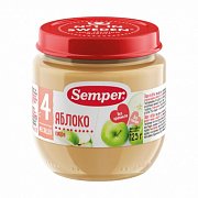 Semper Пюре Яблоко с 4 мес. 125 г