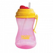 Lubby Поильник-непроливайка с трубочкой от 6 мес., 320 мл