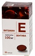Витамин E Зентива капсулы 100 мг 30 шт.
