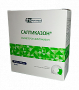 Салтиказон капсулы с порошком для ингаляций 50 мкг+500 мкг 60 шт. Салтиказон капсулы с порошком для ингаляций 50 мкг+500 мкг 60 шт.