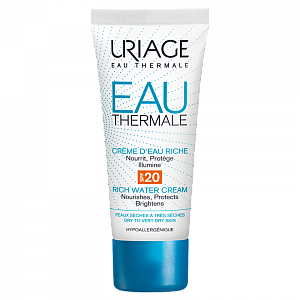 Uriage Eau Thermale Крем Rich обогащенный увлажняющий SPF20 40 мл