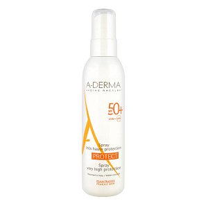 A-Derma Protect Спрей солнцезащитный SPF50+ 200 мл