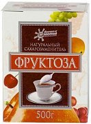 Фруктоза (фруктовый сахар) коробка 500 г Фруктоза (фруктовый сахар) коробка 500 г