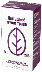 Пастушьей сумки трава 50г Здоровье