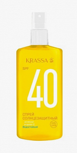 KRASSA прей солнцезащитный SPF-40 150мл