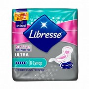 Libresse Ultra Super Прокладки с мягкой поверхностью  8 шт.