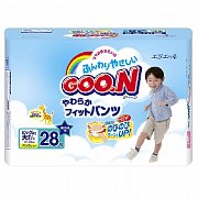GooN Подгузники-трусики для мальчиков р.XXL 13-25 кг 28 шт.