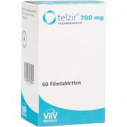 Телзир таблетки покрытые оболочкой 700 мг 60 шт.