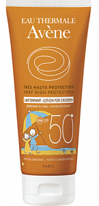 Avene Молочко солнцезащитное детское SPF50+ 100 мл