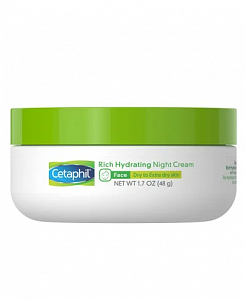 Cetaphil Крем ночной увлажняющий с гиалуроновой кислотой 48 мл