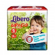 Libero Подгузники-трусики Up&Go Maxi Plus 10-14 кг 16 шт.