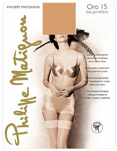 Philippe Matignon Чулки Oro 15 Den р.3 Cognac