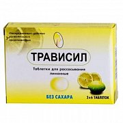 Трависил лимон, без сахара 12 шт. Трависил лимон, без сахара 12 шт.