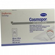 Повязка космопор антибактериальная с серебром 10 см х 6 см 1 шт.