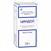 Циндол суспензия для наружного применения 12,5% флакон 125 г Циндол суспензия для наружного применения 12,5% флакон 125 г