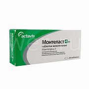 Монтеласт таб. жевательные 4мг 28 шт