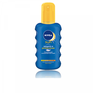 Нивея Sun Спрей солнцезащитный увлажняющий SPF50+ 200 мл