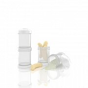 Twistshake Контейнер для сухой смеси 78028 белая 2 шт. 100 мл Twistshake Контейнер для сухой смеси 78028 белая 2 шт. 100 мл