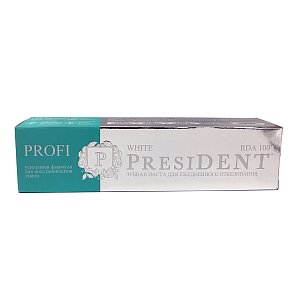 PresiDENT Profi Зубная паста отбеливающая White 50 мл