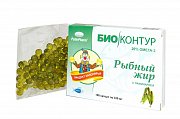 Рыбный жир Биоконтур со вкусом ламинарии капсулы 100 шт. (БАД)