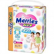Merries Подгузники-трусики р.XL12-22 кг 50 шт.