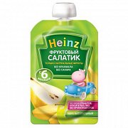 Heinz Пюре Фруктовый салатик с 6 мес. 100 г