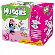 Huggies Подгузники Ultra Comfort 12-22 кг 105 шт. для девочек