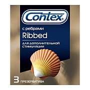 Contex Презервативы Ribbed ребристые 3 шт. Contex Презервативы Ribbed ребристые 3 шт.