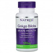 Natrol Гинкго Билоба капсулы гелевые 120 мг 60 шт. (БАД) Natrol Гинкго Билоба капсулы гелевые 120 мг 60 шт. (БАД)